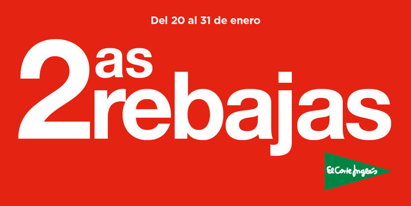 El Corte Inglés lanza 'Segundas Rebajas' en moda, lencería, accesorios y zapatería del 20 al 31 de enero