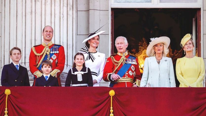 Miembros de la familia real británica