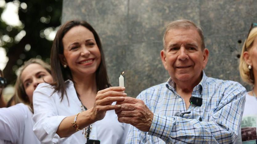 María Corina Machado y Edmundo González Urrutia, líderes de la oposición venezolana