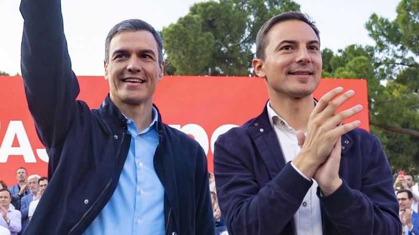 Juan Lobato y Pedro Sánchez