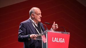 Tebas asegura que el Real Madrid "ha perdido la cabeza" y anuncia una denuncia de LaLiga