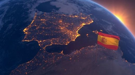 España, en el planeta Tierra