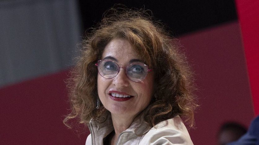 María Jesús Montero, en un acto del PSOE