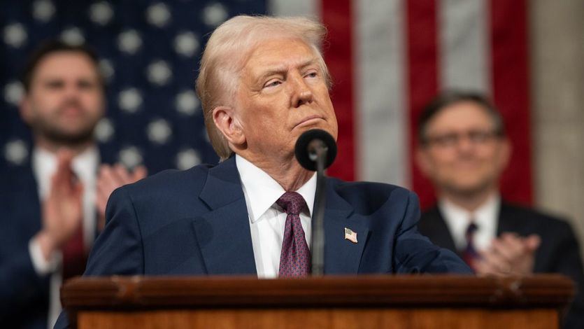 Donald Trump, en el Senado