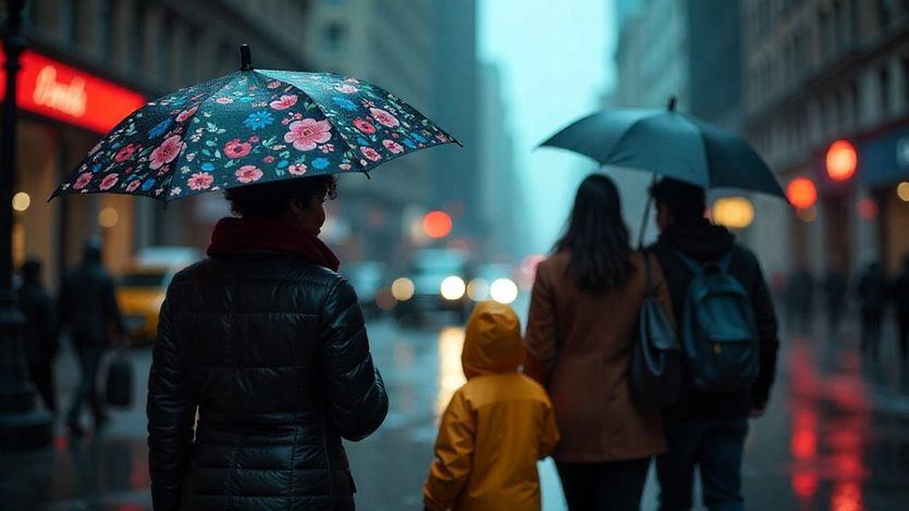 Lluvias en la ciudad