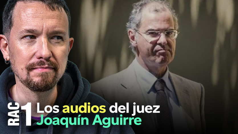 Pablo Iglesias y el juez Aguirre
