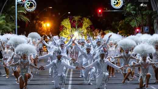 Imagen de la cabalgata del Carnaval Tenerife 