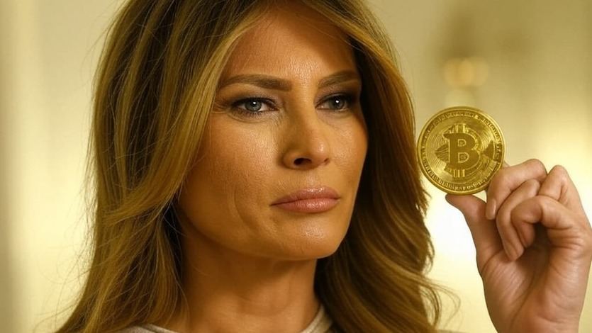 Melania Trump y una criptomoneda