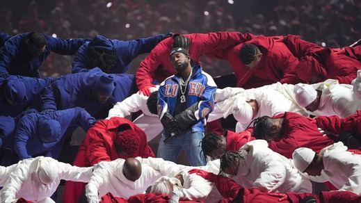 Kendrick Lamar en la Super Bowl