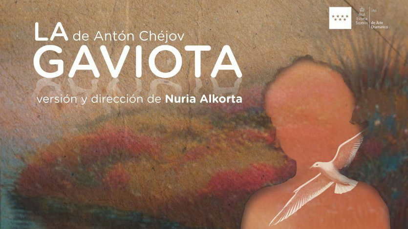 Cartel de la versión de Nuria Alkorta de La Gaviota de Chejov