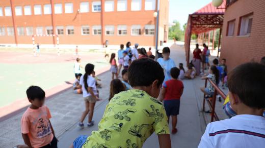 Niños en el colegio