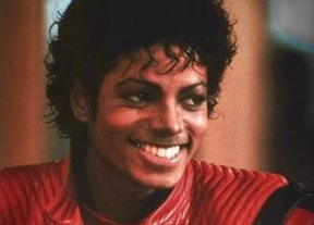 Un Joven Michael Jackson en Thriller
