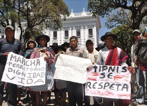 Evo Morales 'se lava las manos' y reparte la culpa de la violencia policial en la lucha por el TIPNIS