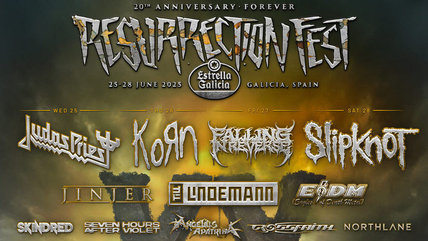 Cartel oficial del Resurrection Fest 2024