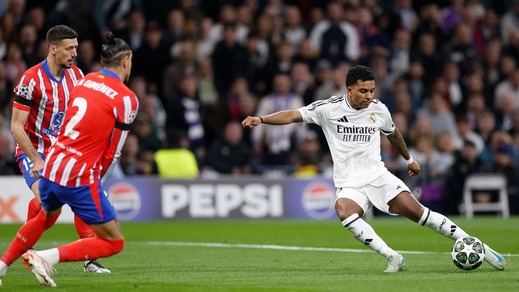 Rodrygo, clave en el 'euroderbi'