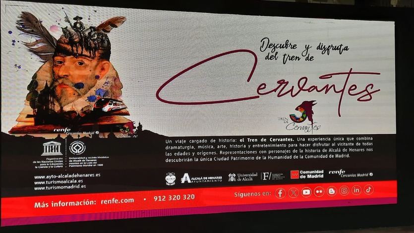 Renfe ha presentado hoy en Fitur la XXVIII edición del Tren de Cervantes